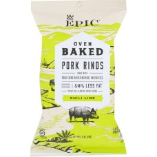 EPIC: Pork Rinds Chili Lime Baked, 2.5 oz