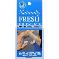 NATURALLY FRESH: Boxed Deodorant Crystal, 3 Oz