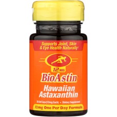 NUTREX: BioAstin Hawaiian Astaxanthin Dietary Supplement Nature's Strongest Antioxidant, 25 Sg
