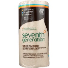 SEVENTH GENERATION: Paper Towels Brown 1 Roll, 1 ea
