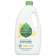 SEVENTH GENERATION: Automatic Dishwasher Gel Lemon, 42 oz