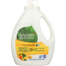 SEVENTH GENERATION: Natural Laundry Detergent Fresh Citrus, 100 oz