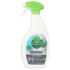 SEVENTH GENERATION: Lemongrass Citrus Scent Disinfecting Bathroom Cleaner, 26 oz