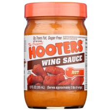 HOOTERS: Hot Wing Sauce, 12 oz