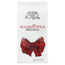 EAST SHORE: Sugar & Spice Pretzels, 4 oz