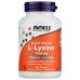 NOW: L-Lysine Double Strength 1000 mg, 100 tb