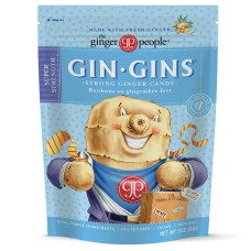 THE GINGER PEOPLE: Gin Gins Super Strength Ginger Candy, 3 oz