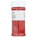 INDIA TREE: Holiday Red Sparkling Sugar, 7.5 oz