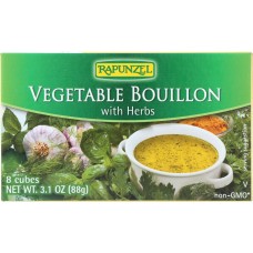RAPUNZEL: Vegetable Bouillon With Herbs Cube, 3.1 oz
