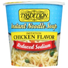 TRADITION: Chicken Instant Noodle Soup Reduced Sodium, 2.29 oz
