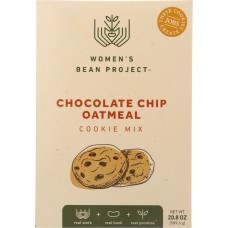 WOMENS BEAN PROJECT: Chocolate Chip Oatmeal Cookie Mix, 20.8 oz