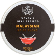 WOMENS BEAN PROJECT: Malaysian Spice Blend, 2 oz
