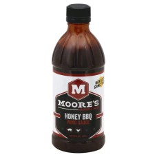 MOORE: Sauce Wing Bbq Honey, 16 oz