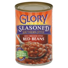 GLORY FOODS: Seasoned Red Beans, 14.5 oz