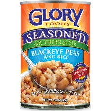 GLORY FOODS: Blackeye With Rice Beans, 15 oz