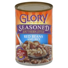 GLORY FOODS: Red Beans & Rice Seasoned, 15 oz