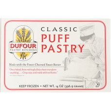 DUFOUR PASTRY KITCHENS: Classic Puff Pastry Dough, 14 oz