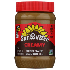 SUNBUTTER: Creamy Sunflower Seed Butter Spread, 16 oz SUNBUTTER: Creamy Sunflower Seed Butter Spread, 16 oz