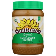 SUNBUTTER: Organic Sunflower Seed Spread, 16 oz
