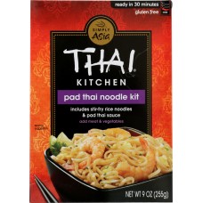 THAI KITCHEN: Pad Thai Noodle Kit Stir-Fry Rice Noodles & Pad Thai Sauce, 9 oz