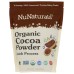 NUNATURALS INC: Organic Cocoa Powder Dutch Process, 1 lb