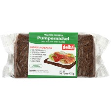 DELBA: German Pumpernickel Bread, 16.75 oz