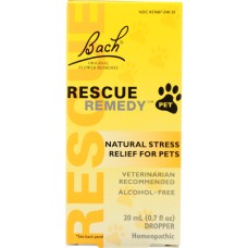 BACH ORIGINAL FLOWER REMEDIES: Rescue Remedy Pet, 0.7 Oz