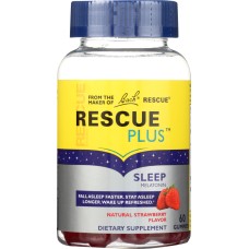 NELSON BACH: Rescue Plus Sleep Melatonin Gummy, 60 pc