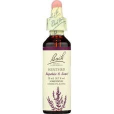 BACH: Empathize & Listen Flower Remedies Heather, 20 ml