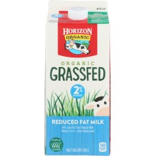 HORIZON: Organic Grassfed Reduced 2% Fat Milk, 64 oz