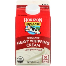 HORIZON: Organic Heavy Whipping Cream, 16 oz