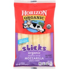 HORIZON: Organic Mozzarella String Cheese, 6 oz