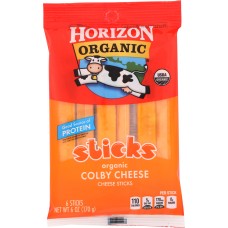 HORIZON: Organic Colby Cheese Sticks, 6 oz