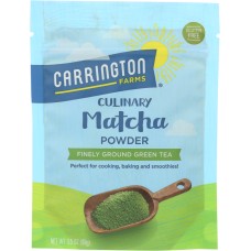 CARRINGTON FARMS: Matcha Tea Powder, 3.5 oz