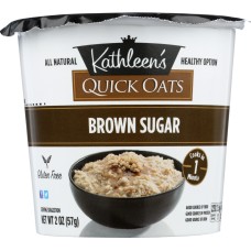 KATHLEENS: Quick Oats Brown Sugar, 2 oz