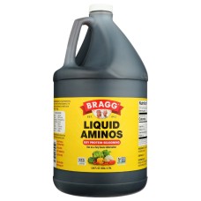 BRAGG: Liquid Aminos All Purpose Seasoning Natural Soy Sauce Alternative, 1 ga