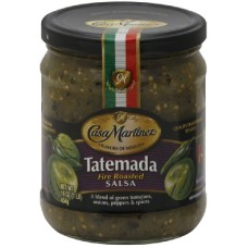 CASA MARTINEZ: Tatemada Fire Roasted Salsa, 16 oz