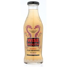 WISE MOUTH: Mountain Pear Beverage, 16 oz
