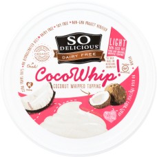 SO DELICIOUS: Coco Whip Coconut Whipped Topping Light, 9 oz