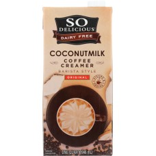 SO DELICIOUS: Dairy Free Barista Style Coconut Milk Creamer Original, 32 oz