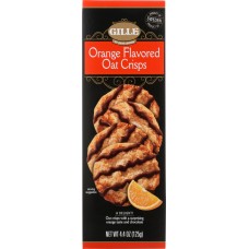 GILLE: Cookie Crisp Orange Flavored Oat, 4.4 oz