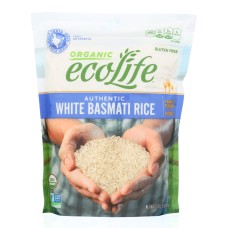 ECOLIFE: White Basmati Rice, 32 oz