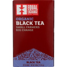 EQUAL EXCHANGE: Tea Black Organic, 20 bg