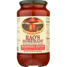RAO'S HOMEMADE: Marinara Sauce, 32 oz