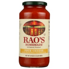 RAO'S HOMEMADE: 4 Cheese Sauce, 24 oz