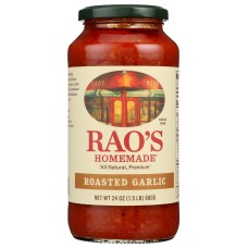 RAO'S: Roasted Garlic Sauce, 24 oz