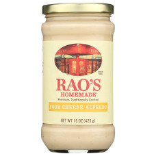 RAOS: Four Cheese Alfredo Sauce, 15 oz RAOS: Four Cheese Alfredo Sauce, 15 oz