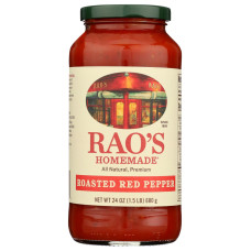 RAOS: Roasted Red Pepper Sauce, 24 oz