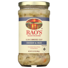 RAOS: Chicken and Orzo Soup, 15.7 oz RAOS: Chicken and Orzo Soup, 15.7 oz