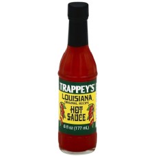 TRAPPEYS: Louisiana Hot Sauce, 6 oz